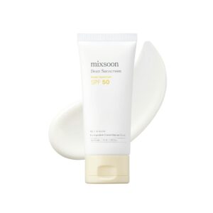 mixsoon Protector solar de frijoles, textura ligera y aireada SPF 50