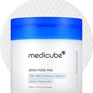 medicube Almohadillas de tóner Zero Pore Pad  para exfoliación y cuidado