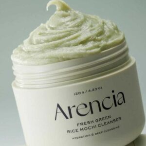 Arencia fresh green rice mochi cleanser GREEN TEA RICE