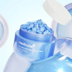 Medicube Crema cápsula con ácido hialurónico AZUL