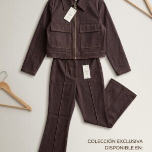 CONJUNTO ZARA MARRON