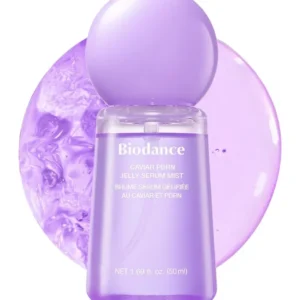 BIODANCE Caviar PDRN Jelly Serum Mist, spray facial hidratante, spray facial revitalizante y radiante, hidrogel pulverizable